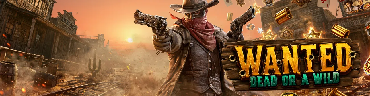 Wanted Dead or a Wild Wanted dead or a wild slot Banner 4